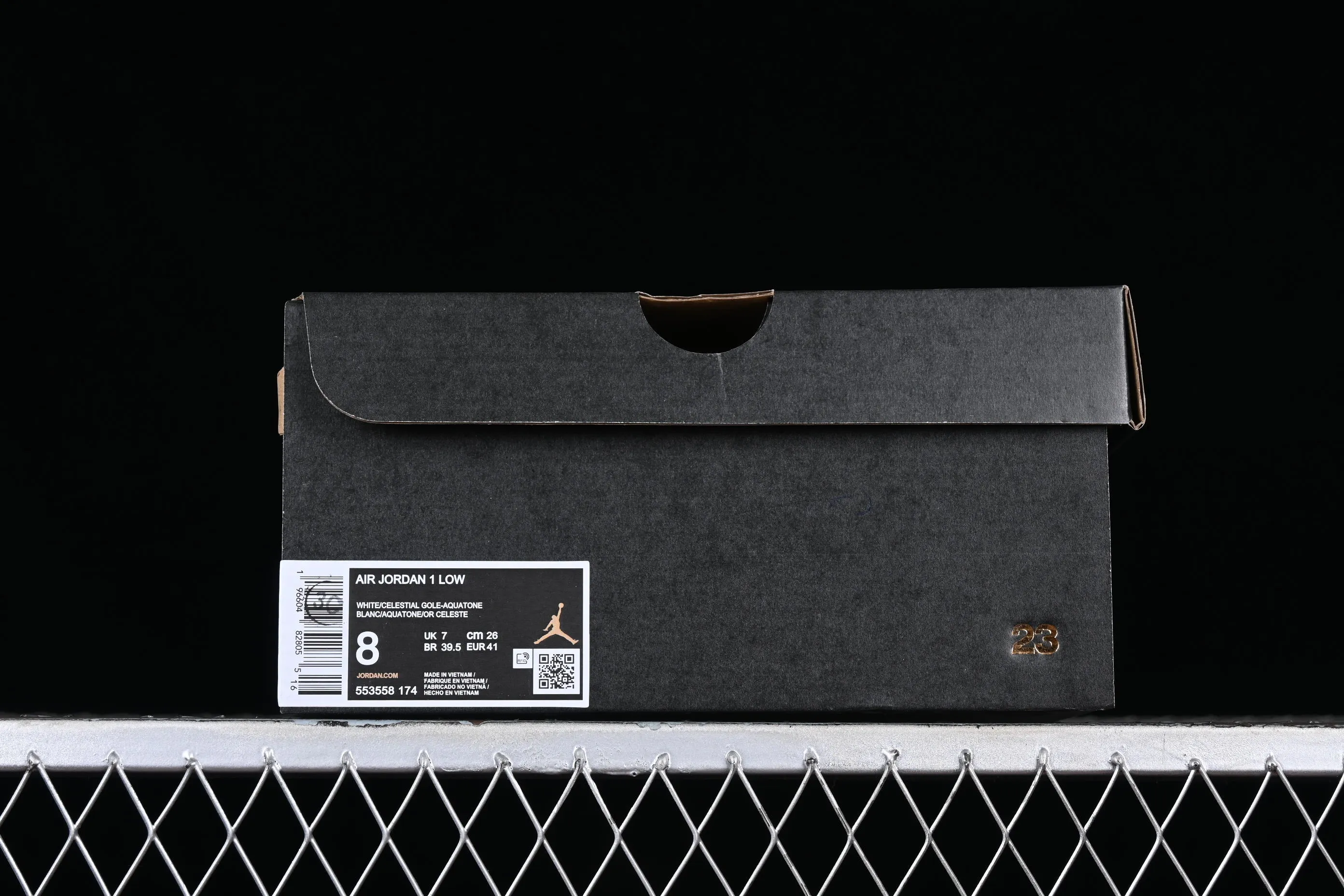 All categories Air Jordan Jordan series basketball shoes Air Jordan 1 Low Air Jordan 1 Low "Aquatone" AJ1 Joe 1 blue and white low-top cultural basketball shoes 553558-174